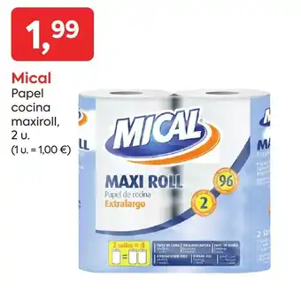 Suma Supermercados Mical Papel cocina maxiroll, oferta