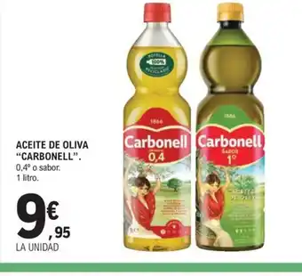 E.Leclerc ACEITE DE OLIVA “CARBONELL oferta