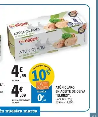 E.Leclerc ATÚN CLARO oferta