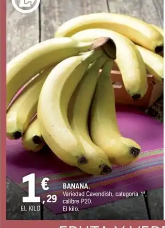 E.Leclerc Banana oferta