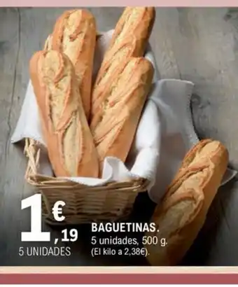 E.Leclerc BAGUETINAS oferta