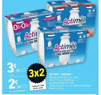 E.Leclerc ACTIMEL DANONE oferta