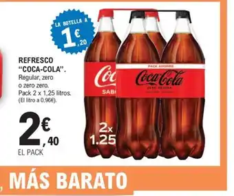 E.Leclerc REFRESCO COCA-COLA oferta