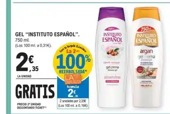 E.Leclerc GEL "INSTITUTO ESPAÑOL oferta