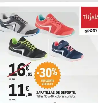 E.Leclerc ZAPATILLAS DE DEPORTE oferta