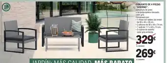 E.Leclerc CONJUNTO DE 4 PIEZAS oferta