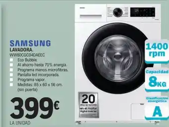 E.Leclerc SAMSUNG LAVADORA. oferta