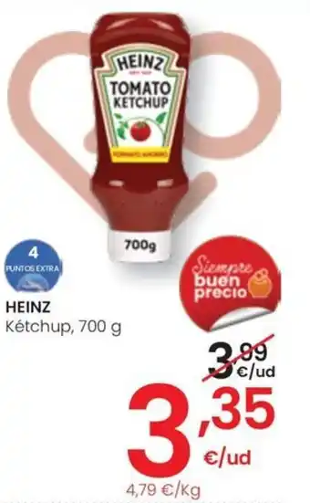 Eroski HEINZ Kétchup, 700 g oferta