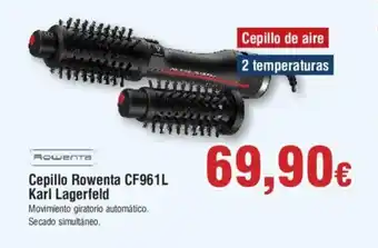 FROIZ Cepillo Rowenta CF961L Karl Lagerfeld oferta