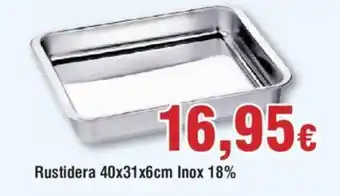 Froiz Rustidera 40x31x6cm Inox 18% oferta