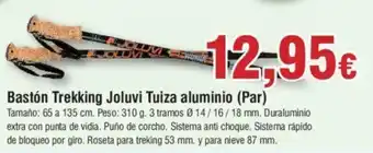 Froiz Bastón Trekking Joluvi Tuiza aluminio oferta