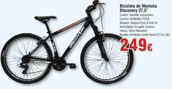 FROIZ Bicicleta de Montaña Discovery 27,5" oferta