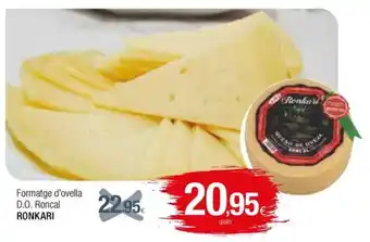 Condis Formatge d'ovella D.O. Roncal RONKARI oferta