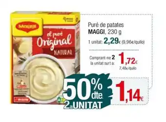 Condis Puré de patates MAGGI, 230 g oferta