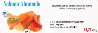 Abordo Salmón ahumado oferta