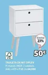 JYSK Mesita de noche oferta