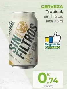 SPAR Gran Canaria Cerveza oferta