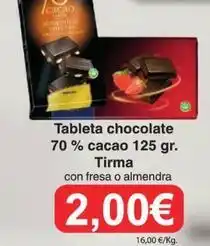 Spar La Palma Chocolate oferta