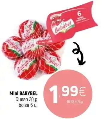 Coviran Mini Babybel Queso 20g bolsa 6 u oferta