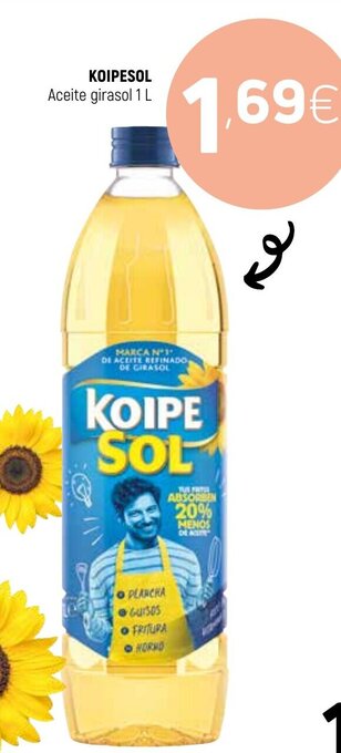 Coviran Koipesol Aceite girasol 1 L oferta