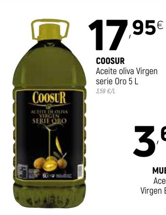 Coviran Coosur Aceite oliva Virgen serie Oro 5 L oferta