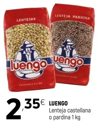 Coviran Luengo Lenteja castellana o pardina 1 kg oferta