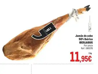 Makro Jamón de cebo 50% Ibérico oferta