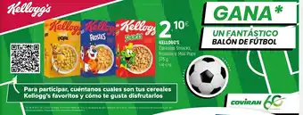 Coviran Kellogg's Cereales Smacks, Frosties o Miel Pops 375g oferta