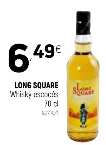 Coviran Long Square Whisky escocés 70cl oferta