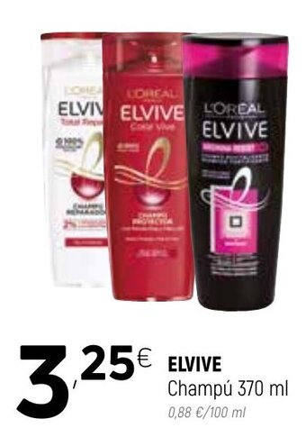 Coviran Elvive Champú 370ml oferta