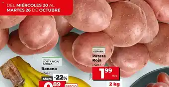 Dia Patata Roja 2 kg oferta