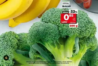 Dia Brócoli España 500g oferta
