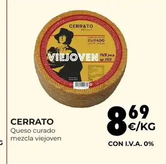 CERRATO Queso curado mezcla viejoven