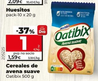 Dia Cereales de avena suave Oatibix 500g oferta