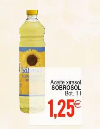 Plenus Supermercados Aceite xirasol SOBROSOL Bot. 11 oferta