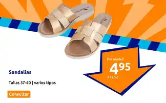 Action Sandalias oferta