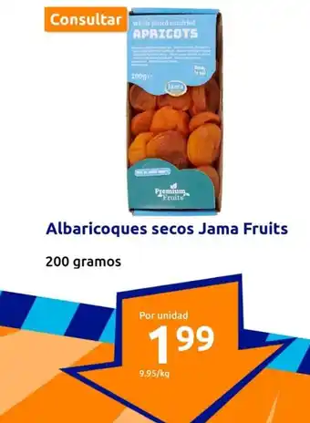 Action Albaricoques secos Jama Fruits oferta