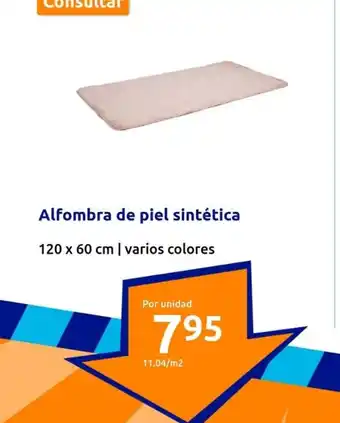 Action Alfombra de piel sintética oferta