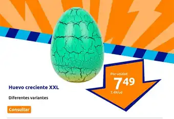 Action Huevo creciente XXL oferta
