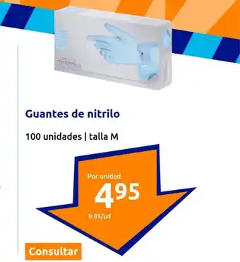 Action Guantes de nitrilo oferta