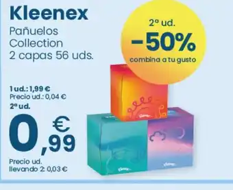 Clarel Kleenex Pañuelos Collection oferta