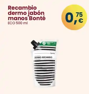 Clarel Recambio dermo jabón manos Bonté oferta