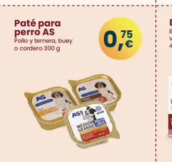 Clarel Paté para perro AS Pollo y ternera, buey o cordero 300 g oferta