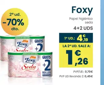 Clarel Foxy Papel higiénico oferta