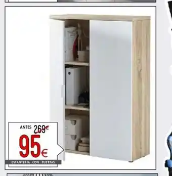 Atrapamuebles ESTANTERIA CON PUERTAS oferta