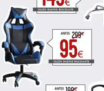 Atrapamuebles SILLON GAMING BASCULANTE oferta