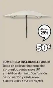 JYSK Sombrilla oferta