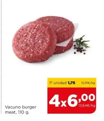 Alimerka Vacuno burger meat, 110 g. oferta