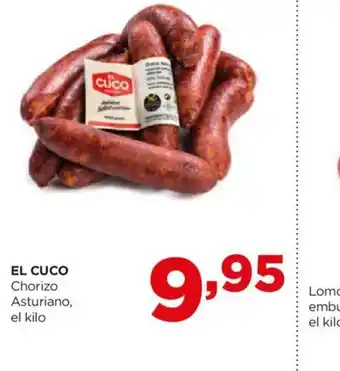 Alimerka EL CUCO Chorizo Asturiano, el kilo oferta
