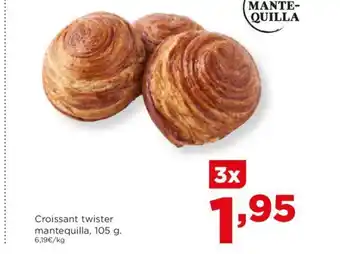 Alimerka Croissant twister mantequilla, 105 g. oferta